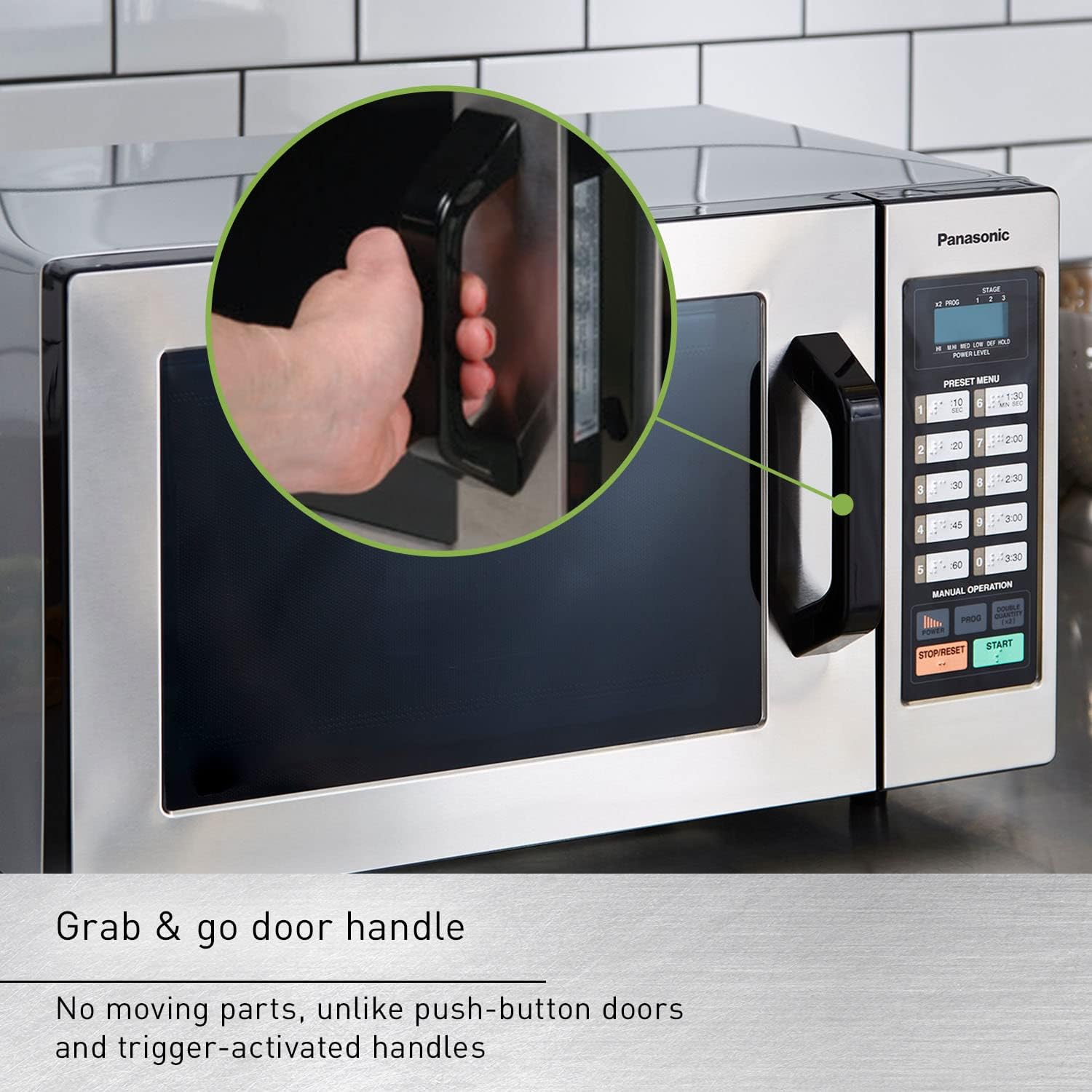 Panasonic Consumer NE1054F 1000 Watt Commercial Microwave Oven - Image 3