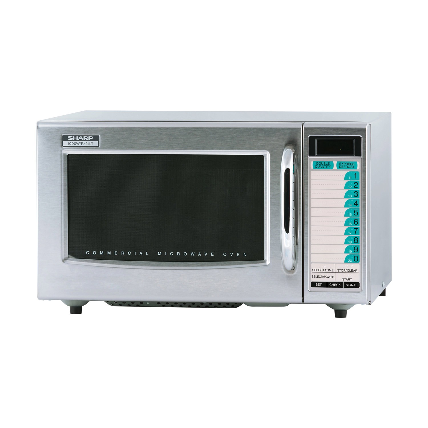 Medium-Duty Commercial Microwave Oven with 1000 Watts (R21LTF)