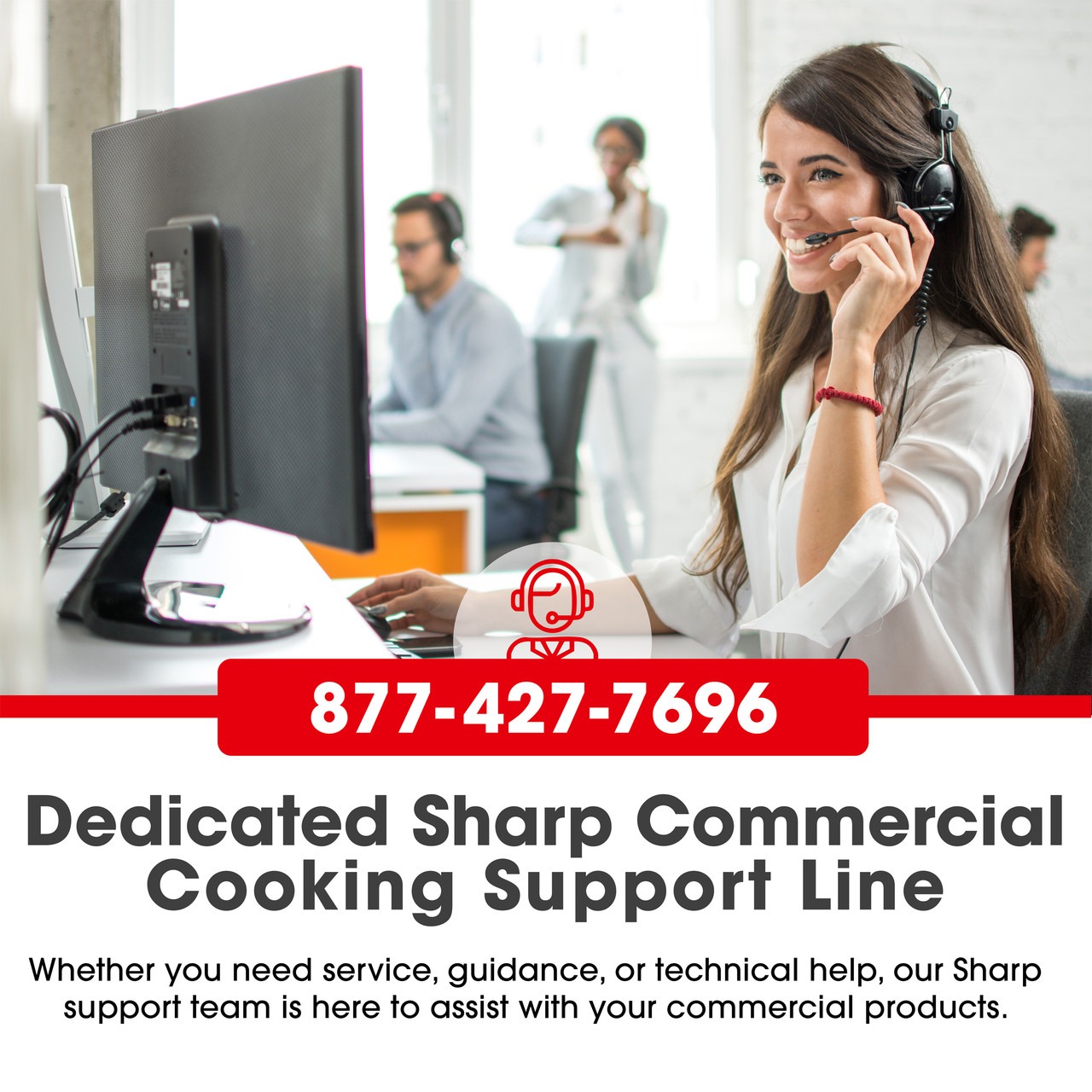 Medium-Duty Commercial Microwave Oven with 1000 Watts (R21LVF) - Image 10